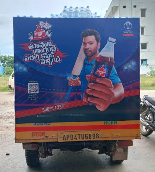 Fridge Thums Up — work by Shristi Advertising, Tirupati